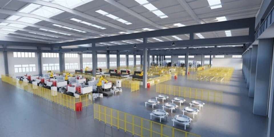 Alkaline Electrolysis Laser Cutting And Welding Line factory