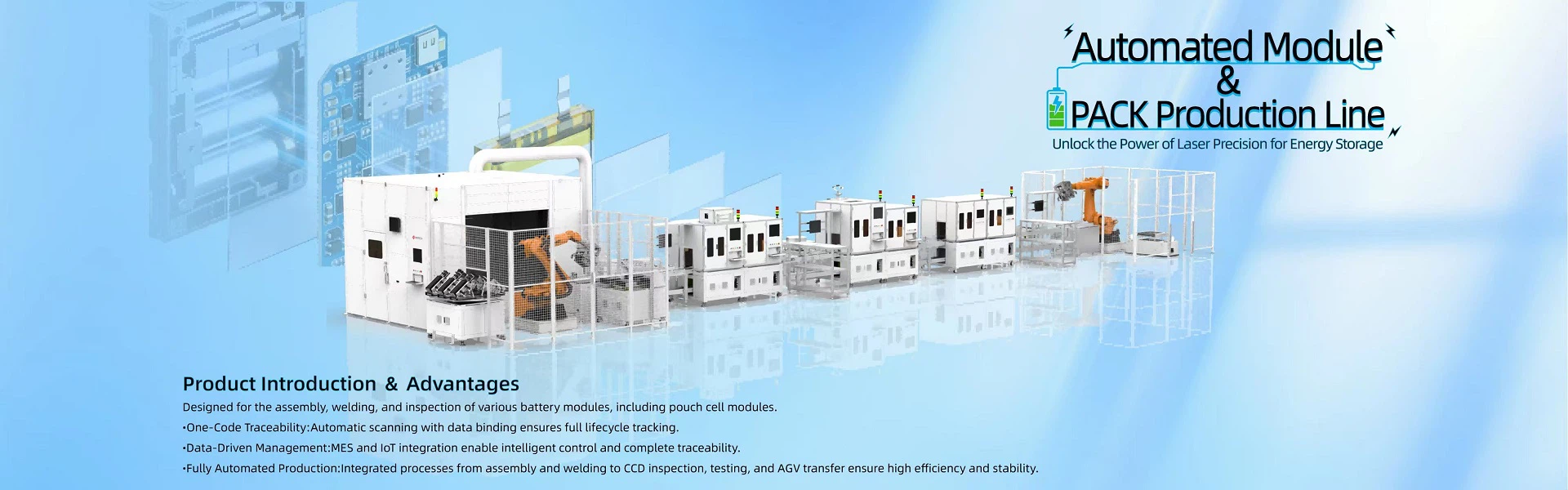 Automated Module PACK Production Line